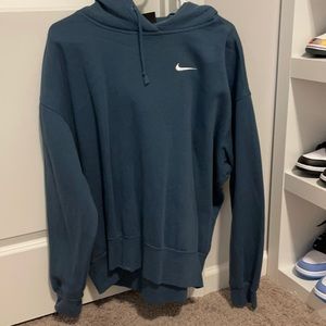 Blue Nike hoodie